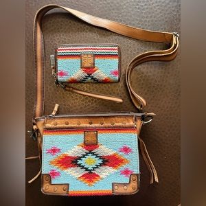 STS Ranchwear Saltillo Crossbody Purse and Wallet